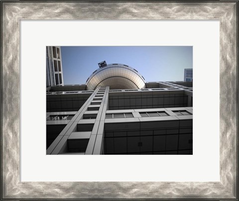 Framed Fuji Building Print
