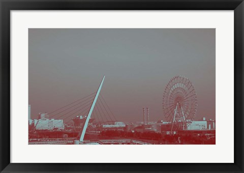 Framed Tokyo Panorama 1 Print