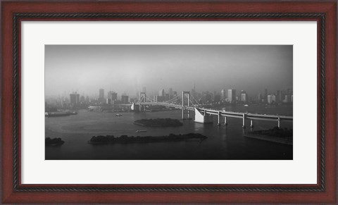 Framed Grand View Of Tokyo Print