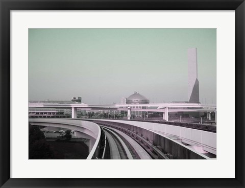 Framed Tokyo Train Ride 2 Print