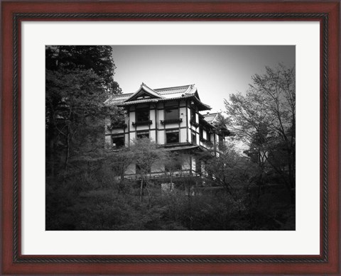 Framed Japanese Traditional House Print
