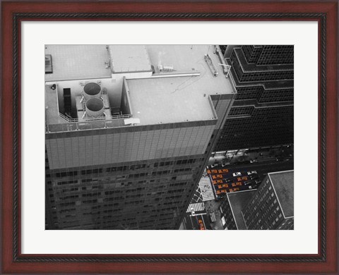 Framed New York Cabs Print