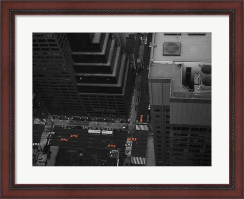 Framed NYC From The Top 1 Print