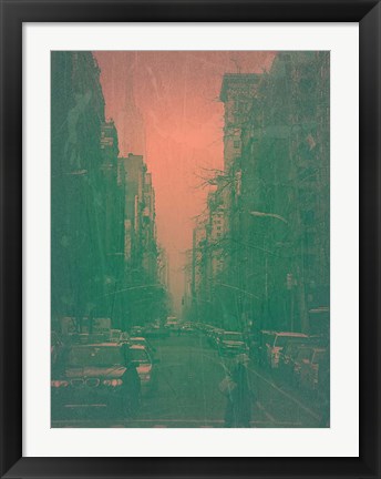 Framed 5th Ave Print