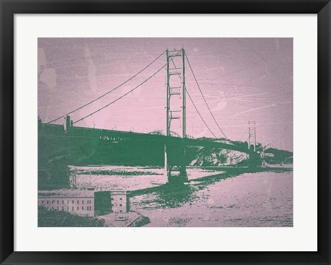 Framed Golden Gate Bridge Print