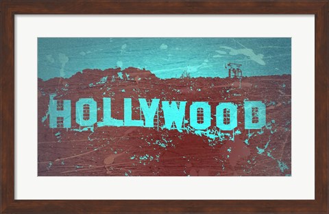 Framed Hollywood Sign Print