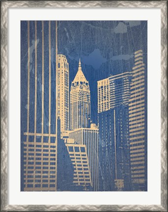 Framed Manhattan 1 Print