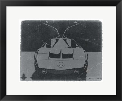 Framed Mercedes Benz C III Concept Print