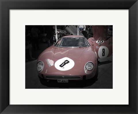 Framed Ferrari Before the Race Print