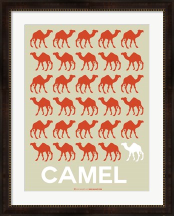 Framed Camel Print