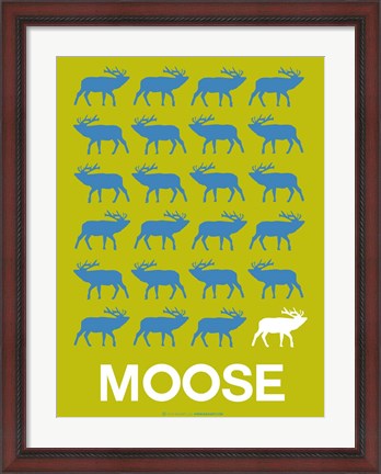 Framed Moose Print