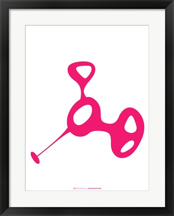 Framed Funny Shape Zula 1 Print