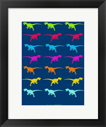 Framed Dinosaur Family 5 Print