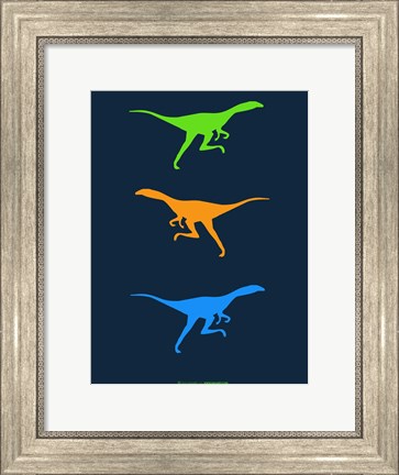 Framed Dinosaur Family 16 Print