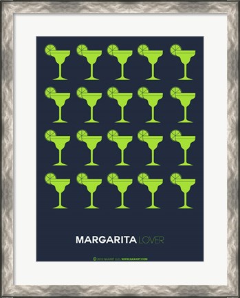 Framed Yellow Margaritas Print
