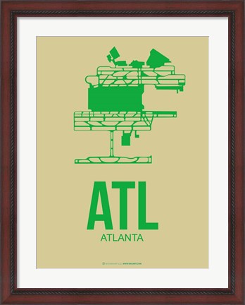 Framed ATL Atlanta 1 Print
