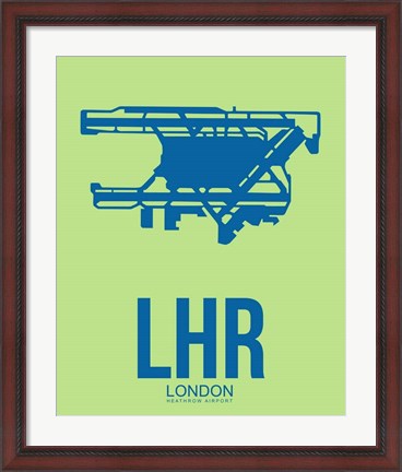 Framed LHR London 2 Print