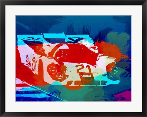 Framed Porsche 917 Racing 1 Print