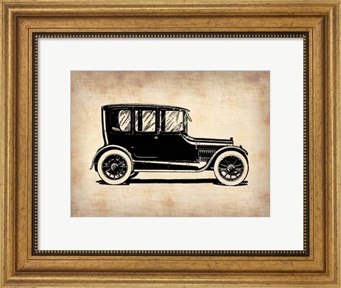 Framed Classic Old Car 1 Print