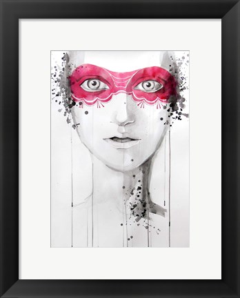 Framed Mask Print