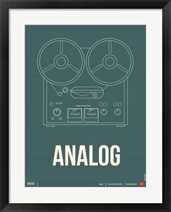 Framed Analog Print