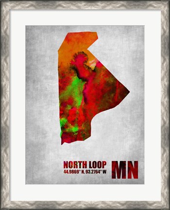 Framed North Loop Minnesota Print