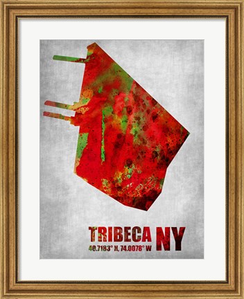 Framed Tribeca New York Print