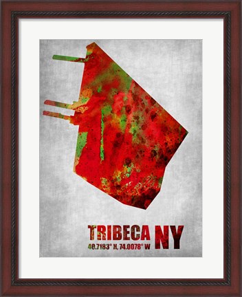 Framed Tribeca New York Print