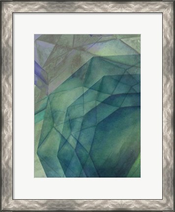 Framed Gemstones II Print