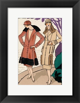 Framed Vintage Couture XII Print