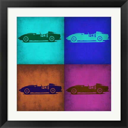 Framed Classic Ferrari Pop Art 1 Print