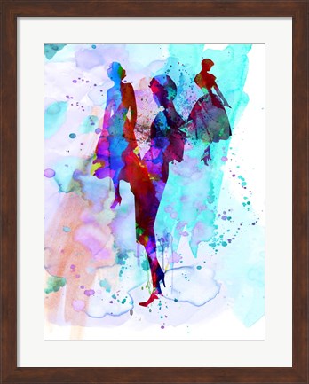 Framed Fashion Models 7 Print