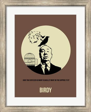 Framed Birdy 1 Print