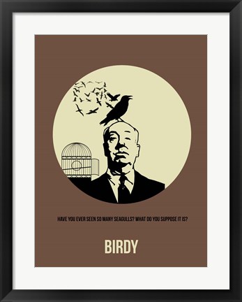 Framed Birdy 1 Print