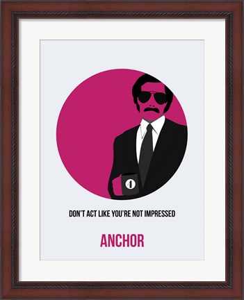 Framed Anchor 2 Print