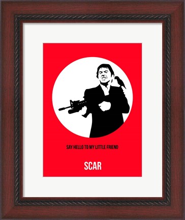 Framed Scar 2 Print
