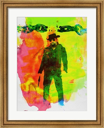 Framed Unchained Watercolor Print