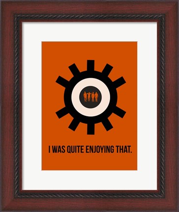 Framed Clockwork Print