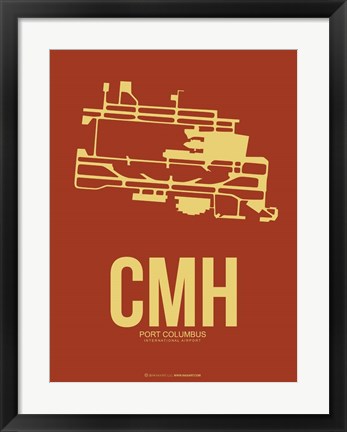 Framed CMH Port Columbus 1 Print