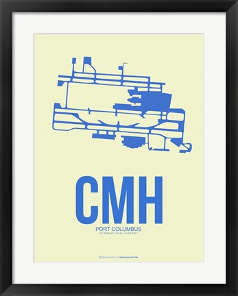 Framed CMH Port Columbus 2 Print