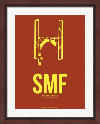 Framed SMF Sacramento 1 Print