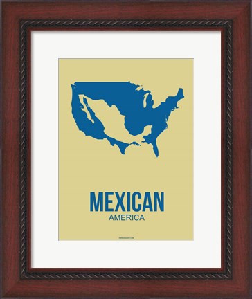 Framed Mexican America 3 Print