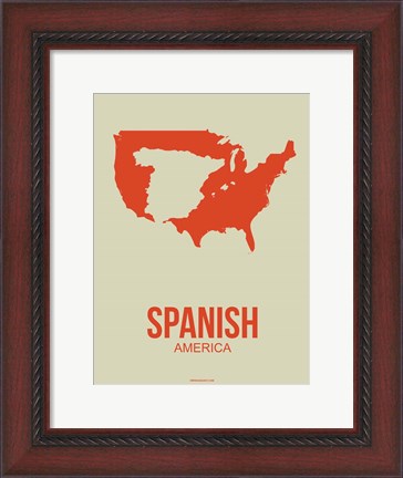 Framed Spanish America 2 Print