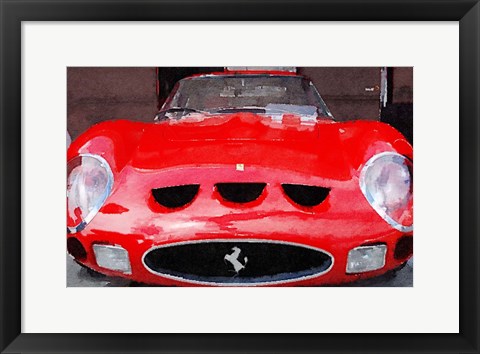 Framed 1962 Ferrari 250 GTO Front Print