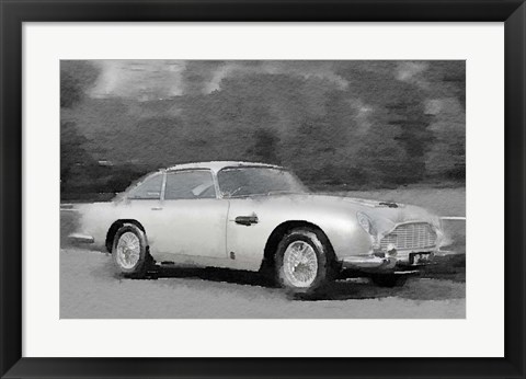 Framed Aston Martin DB5 Print