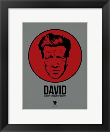 Framed David 1 Print