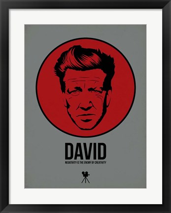 Framed David 1 Print