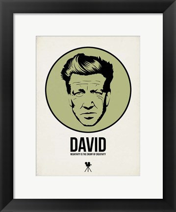 Framed David 2 Print