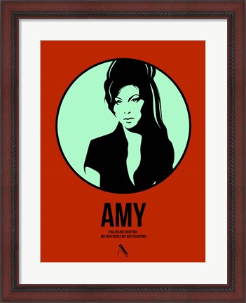 Framed Amy 1 Print