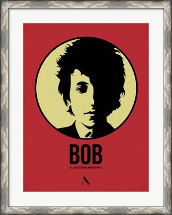 Framed Bob 1 Print